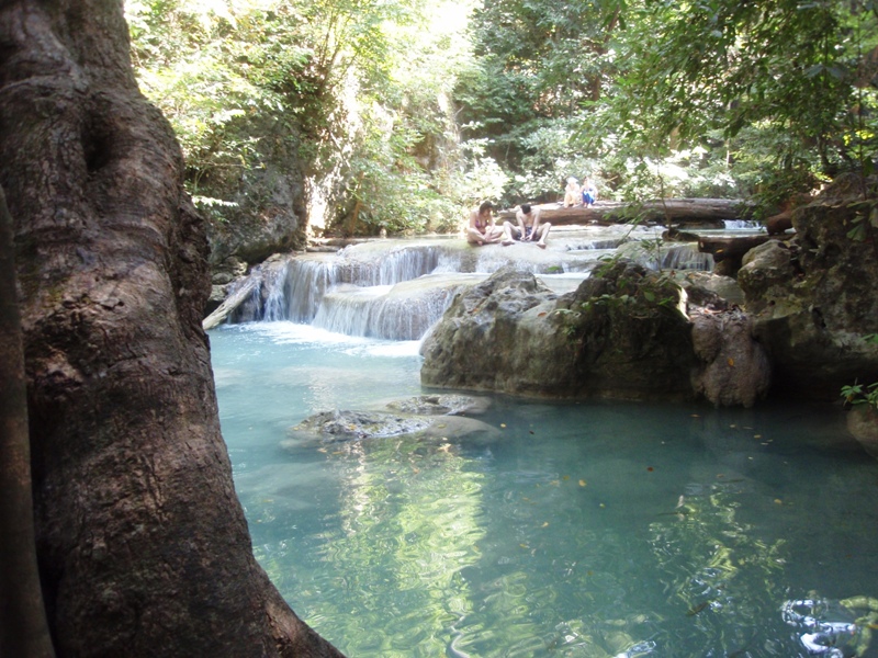 Erawan waterfall 
