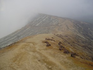 sulfur mining in kawah ijen