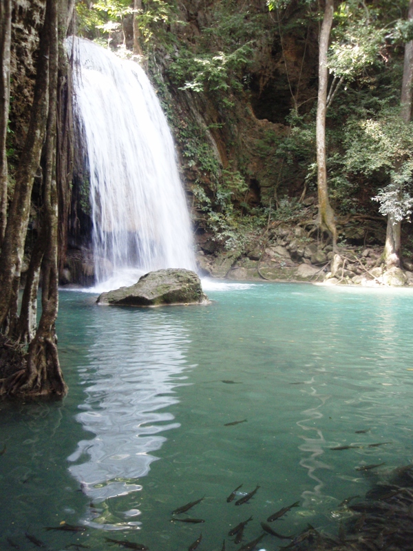 Erawan waterfall 