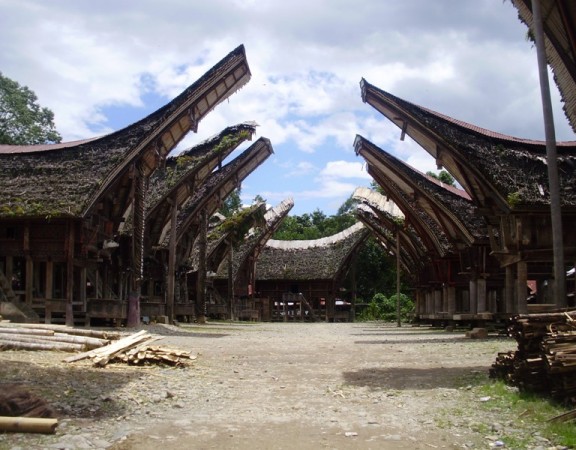 Traditional houses in Tana Toraja