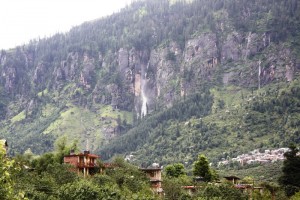 View from guest house