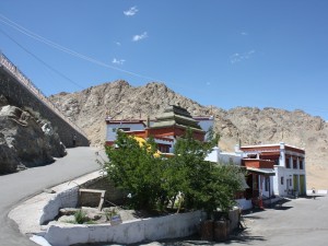 Temple near Shanti stupa
