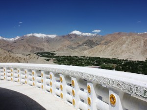 Shanti Stupa in Leh
