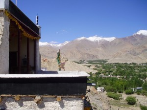 Temple near Shanti stupa