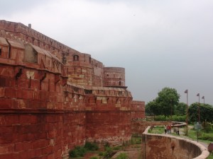 Agra red fort