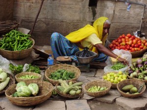 Vegetable market, Pushkar