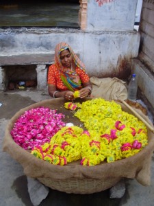 flovers for offering near Pushkar