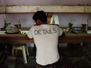 Jeweler workroom, Jaipur