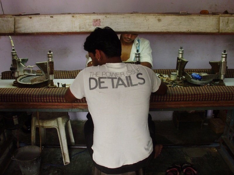 Jeweler workroom, Jaipur