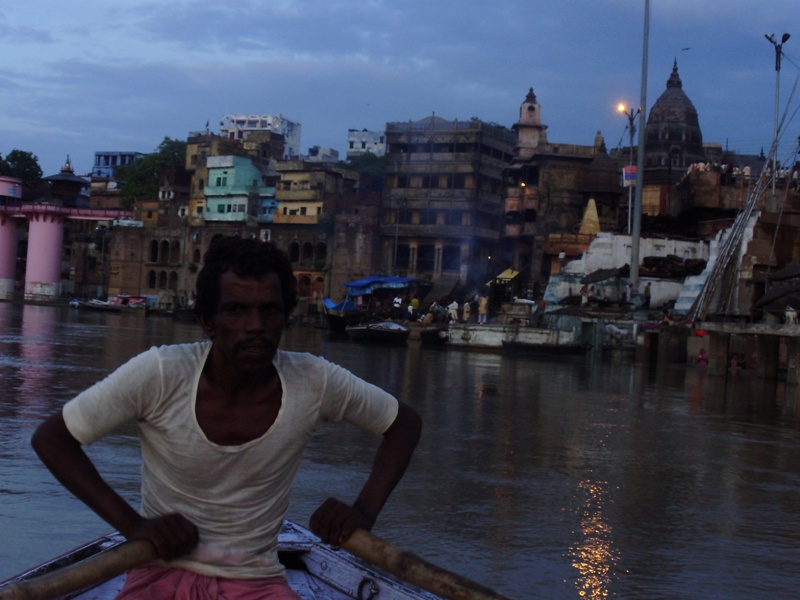 boats on Ganges