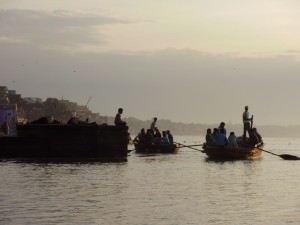 boats on Ganges