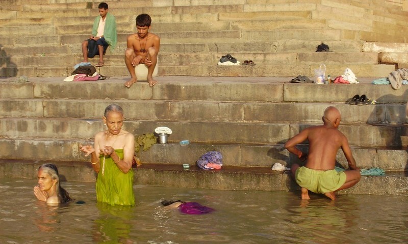 purification in Ganges