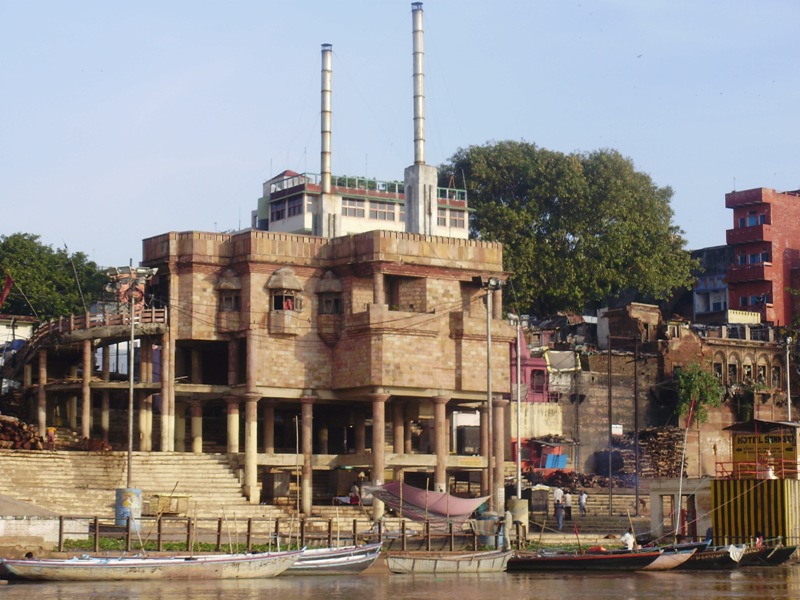 Electric crematorium in Varanasi