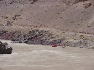 rafting on zanskar river