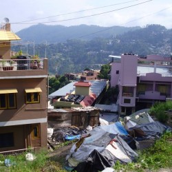 How did child from the slum help me in Almora in India?