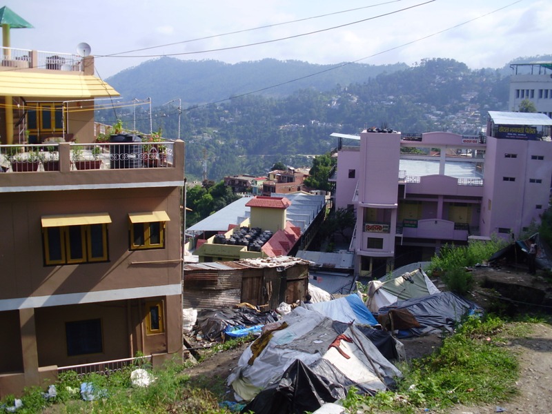 how did child from the slum help me in Almora 