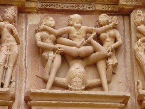 Khajuraho carving