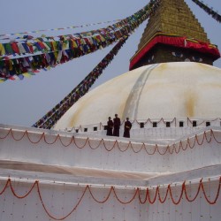 Boudhanath stupa – one of the largest stupas in Nepal