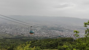 millenium cross, cable car