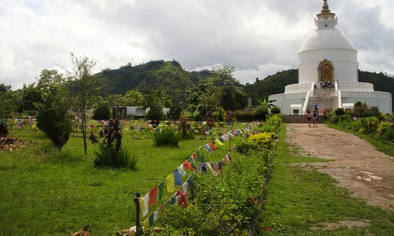 Pokhara world peace pagoda