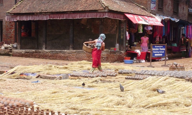 Bhaktapur pottery square