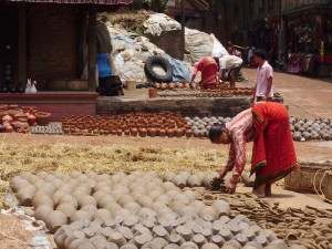Bhaktapur pottery square