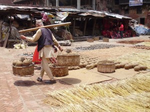 Bhaktapur pottery square