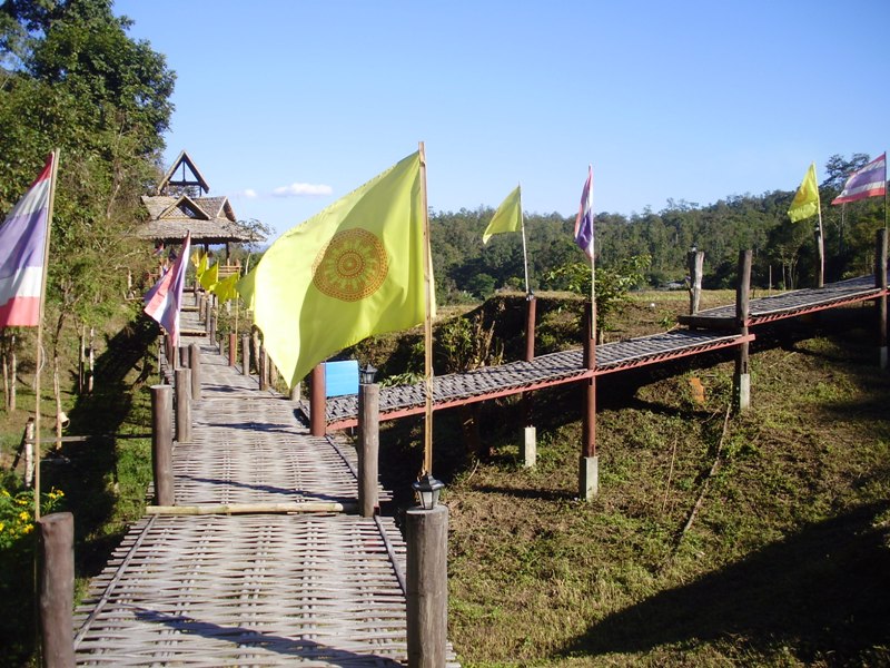 Bamboo bridge, Pai